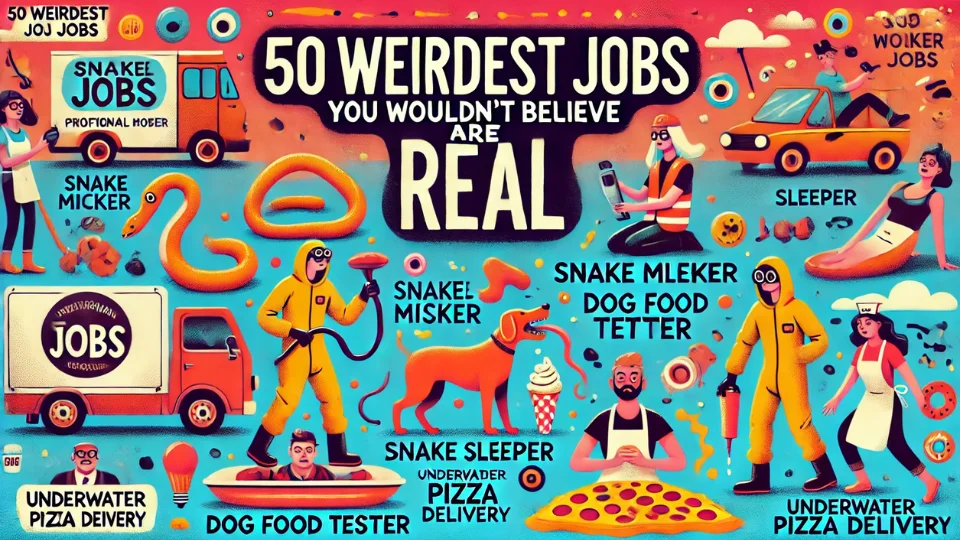 50 Weirdest Jobs You Wouldn’t Believe Are Real