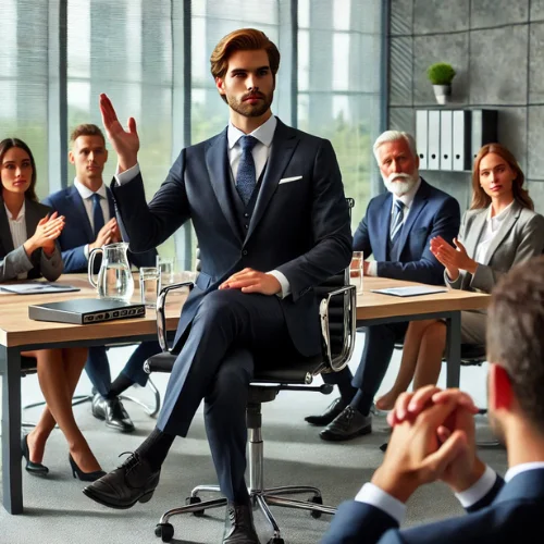 Fake Business Executive