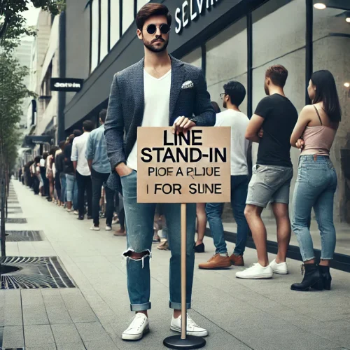 Line Stand-In