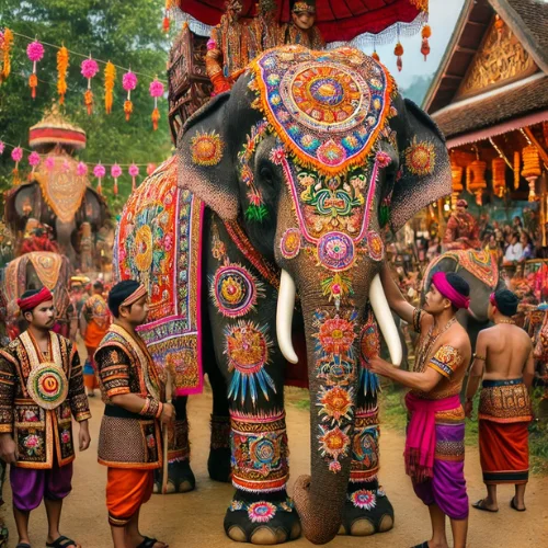 Professional Elephant Dresser