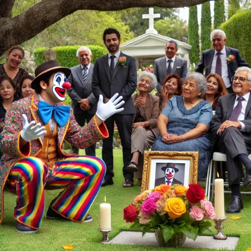 Professional Funeral Clown