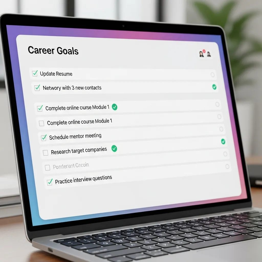 Action step checklist