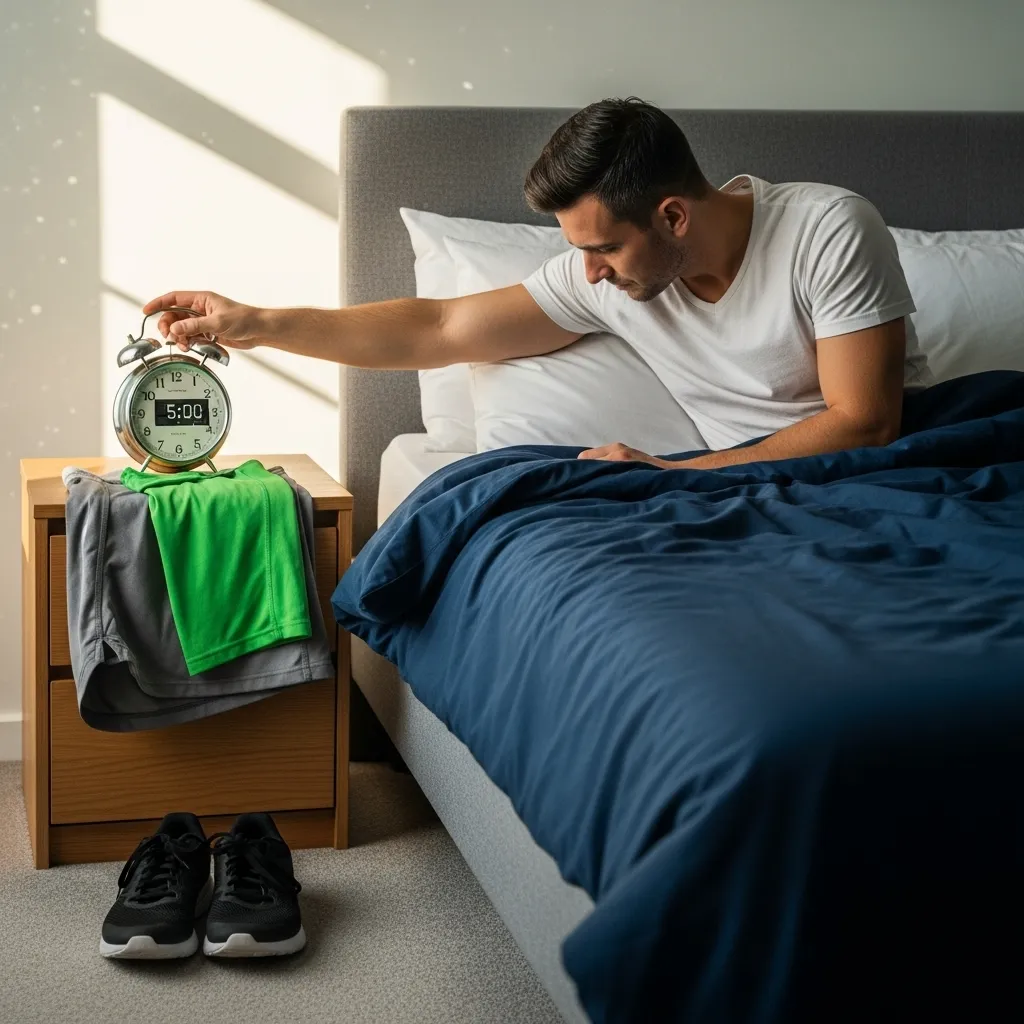 Morning self-discipline routine