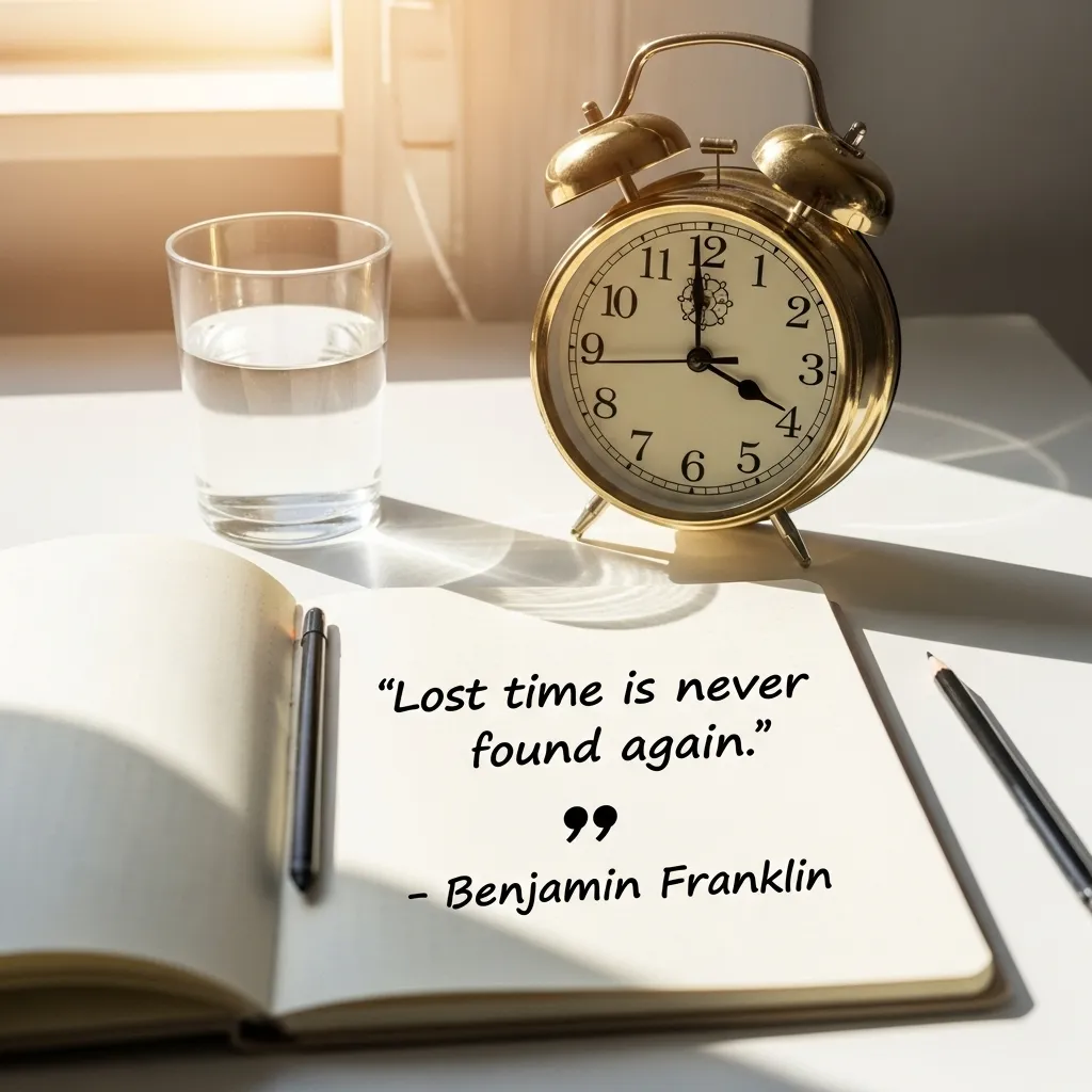 Quote about time management