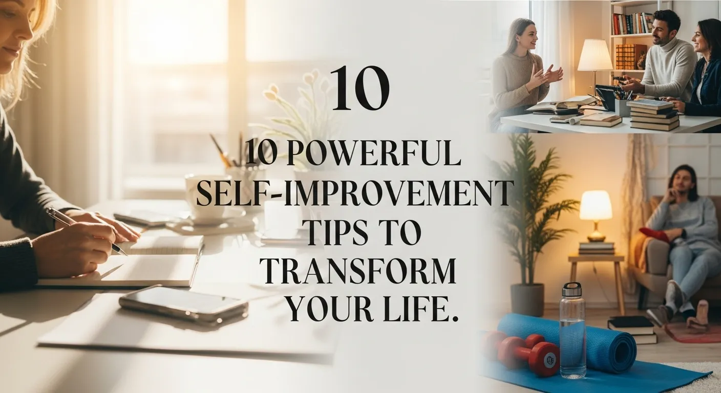 Self Improvement Tips feature image