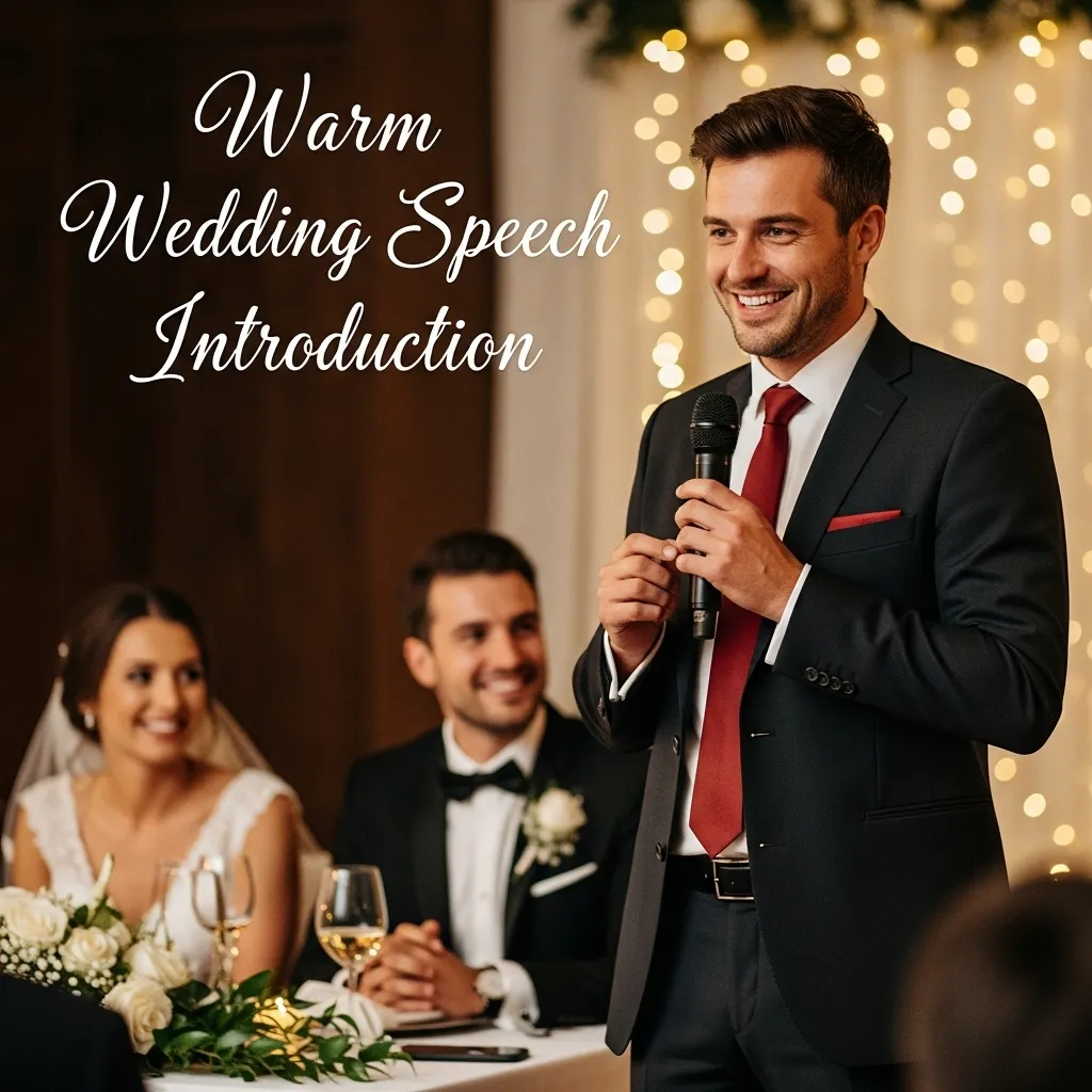 Warm Wedding Speech Introduction