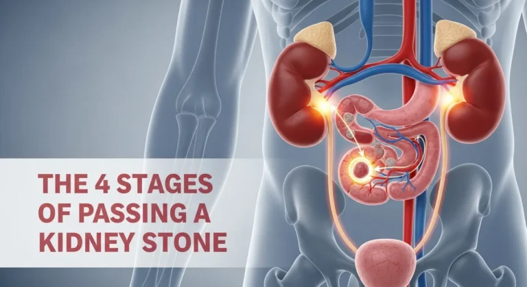 4 Stages of Passing a Kidney Stone