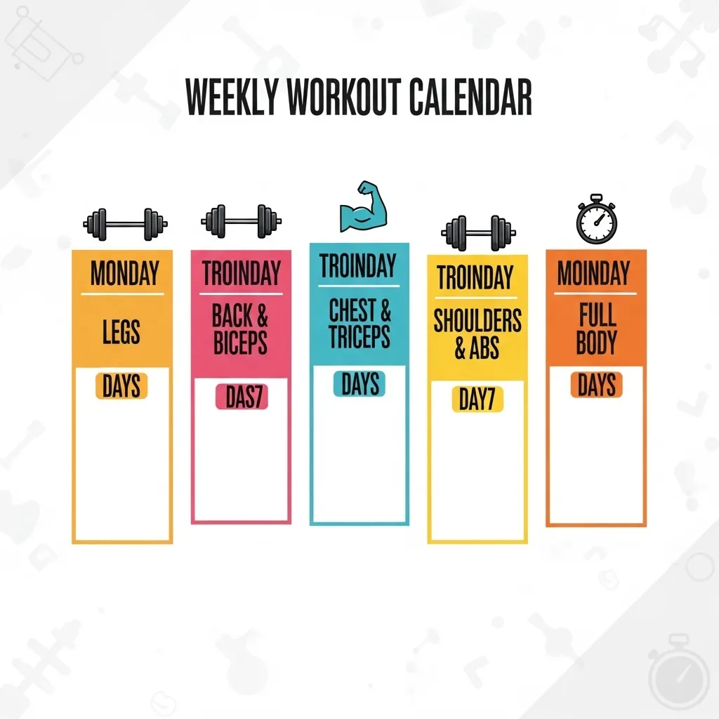 5 day workout plan