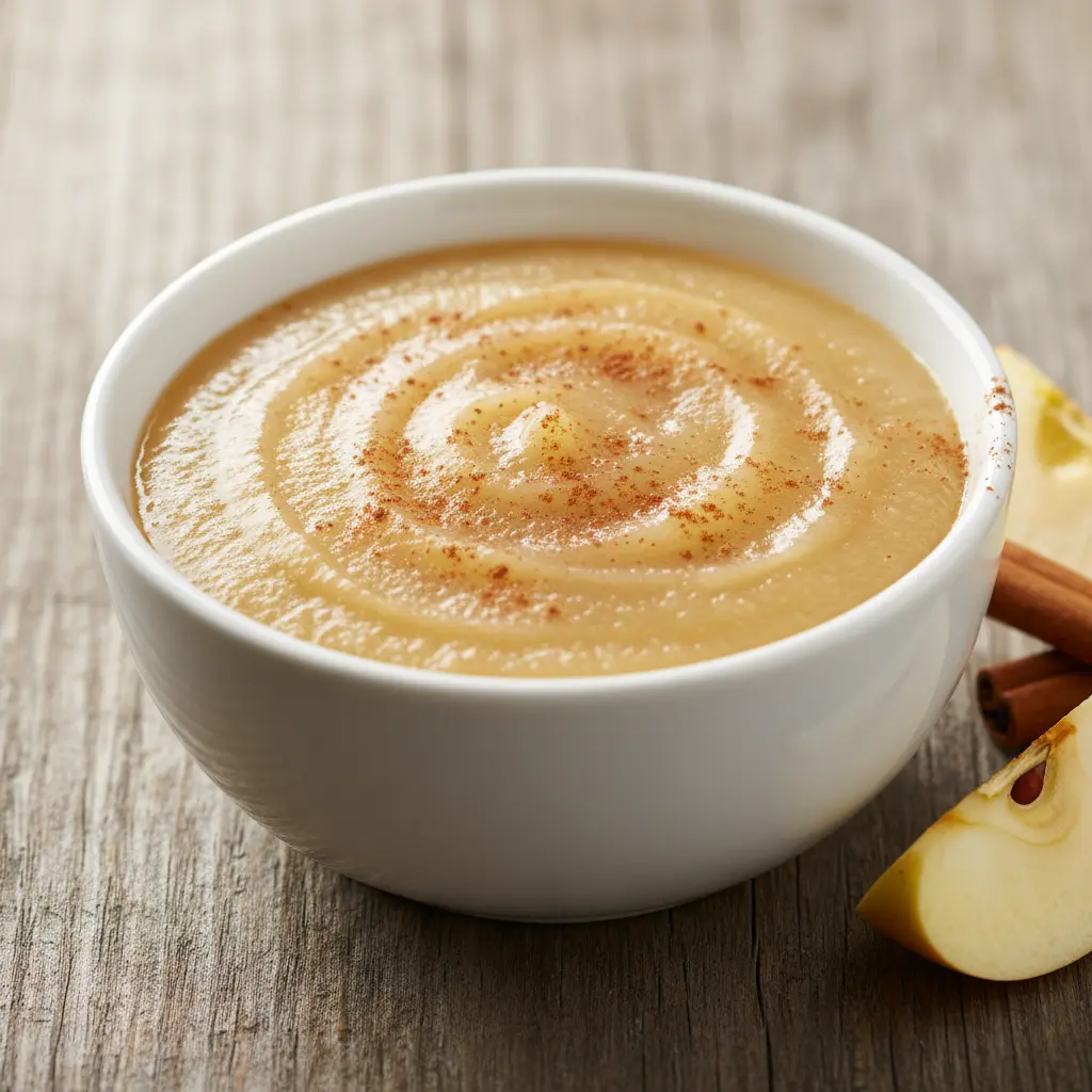 Bowl of applesauce
