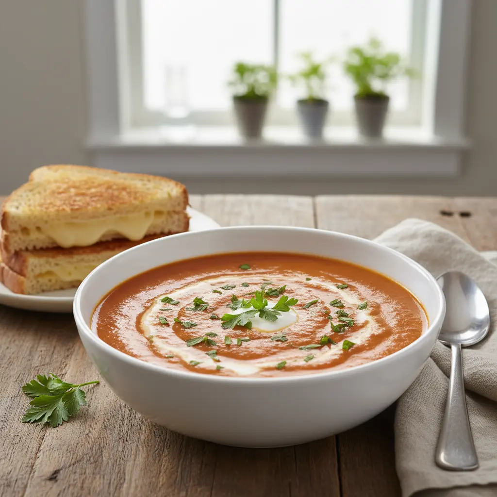 Creamy tomato soup