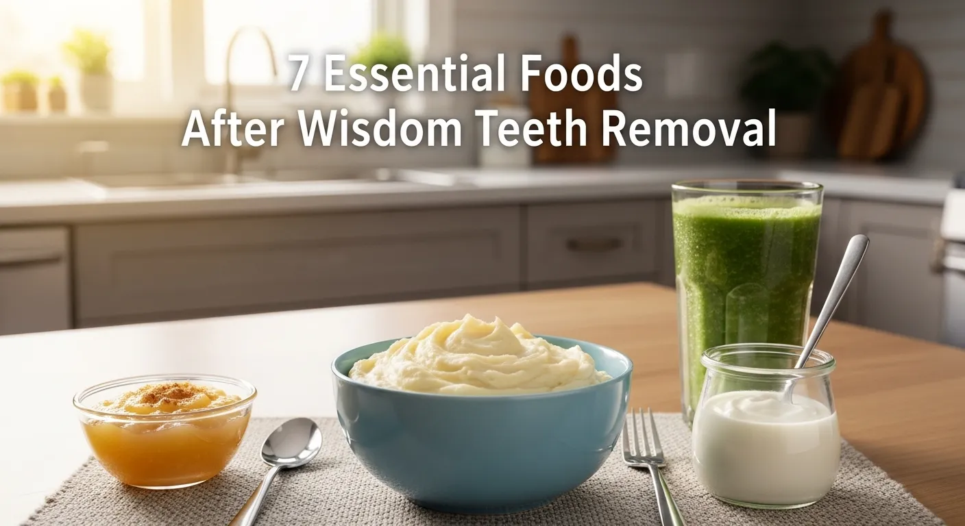 Foods for Eating After Wisdom Teeth Removal
