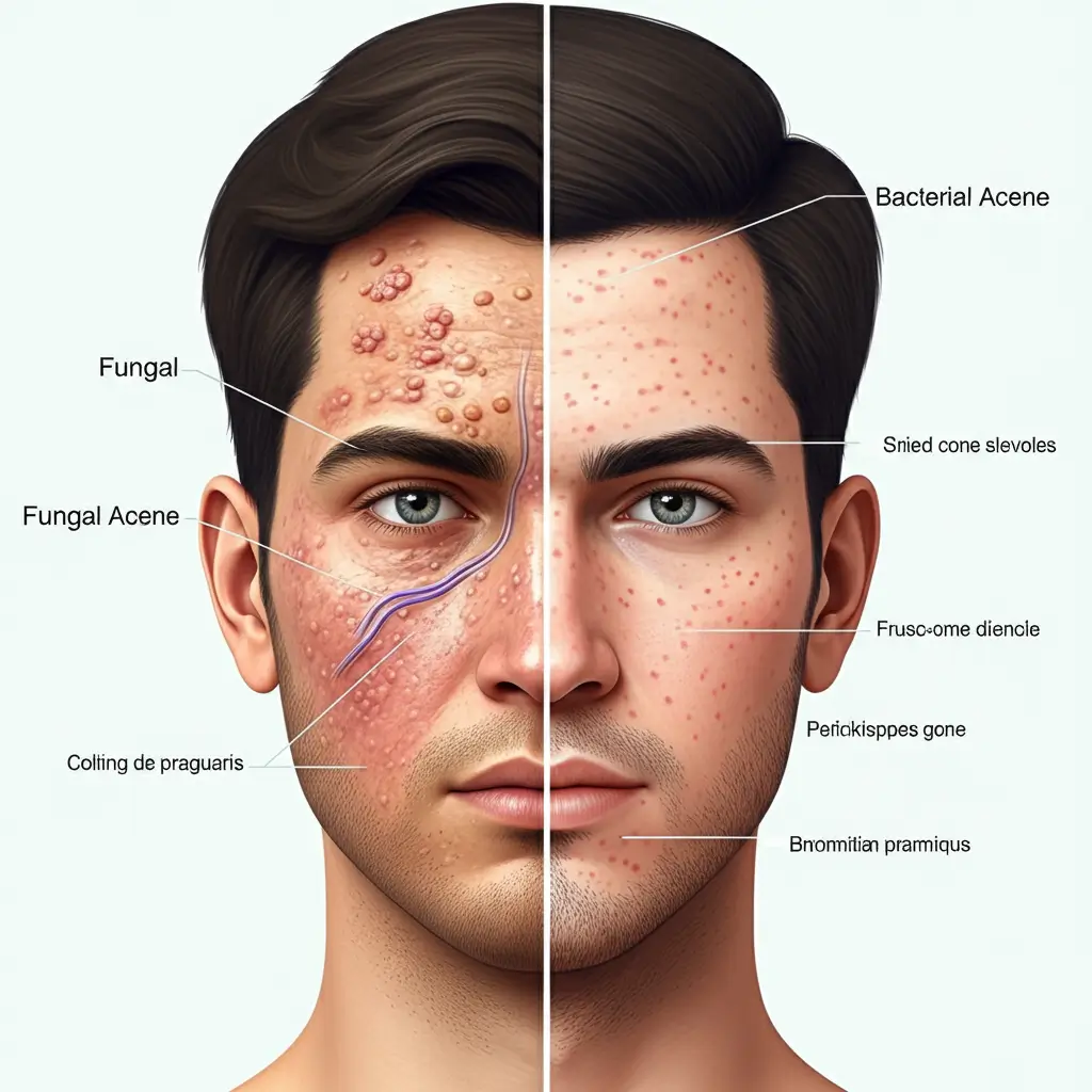 Fungal vs Bacterial Acne