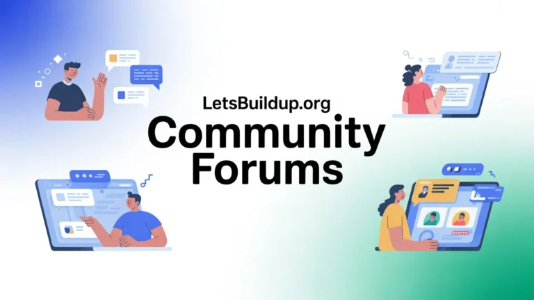 LetsBuildUp.org Community Forums