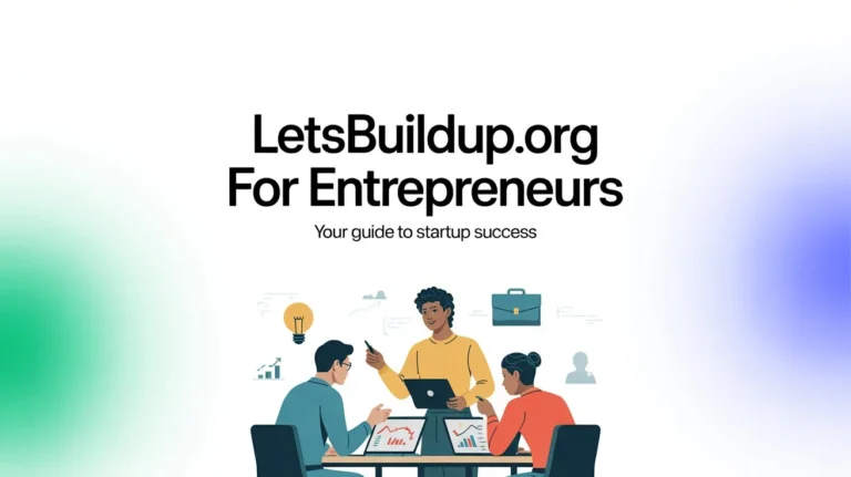 LetsBuildUp.org for Entrepreneurs