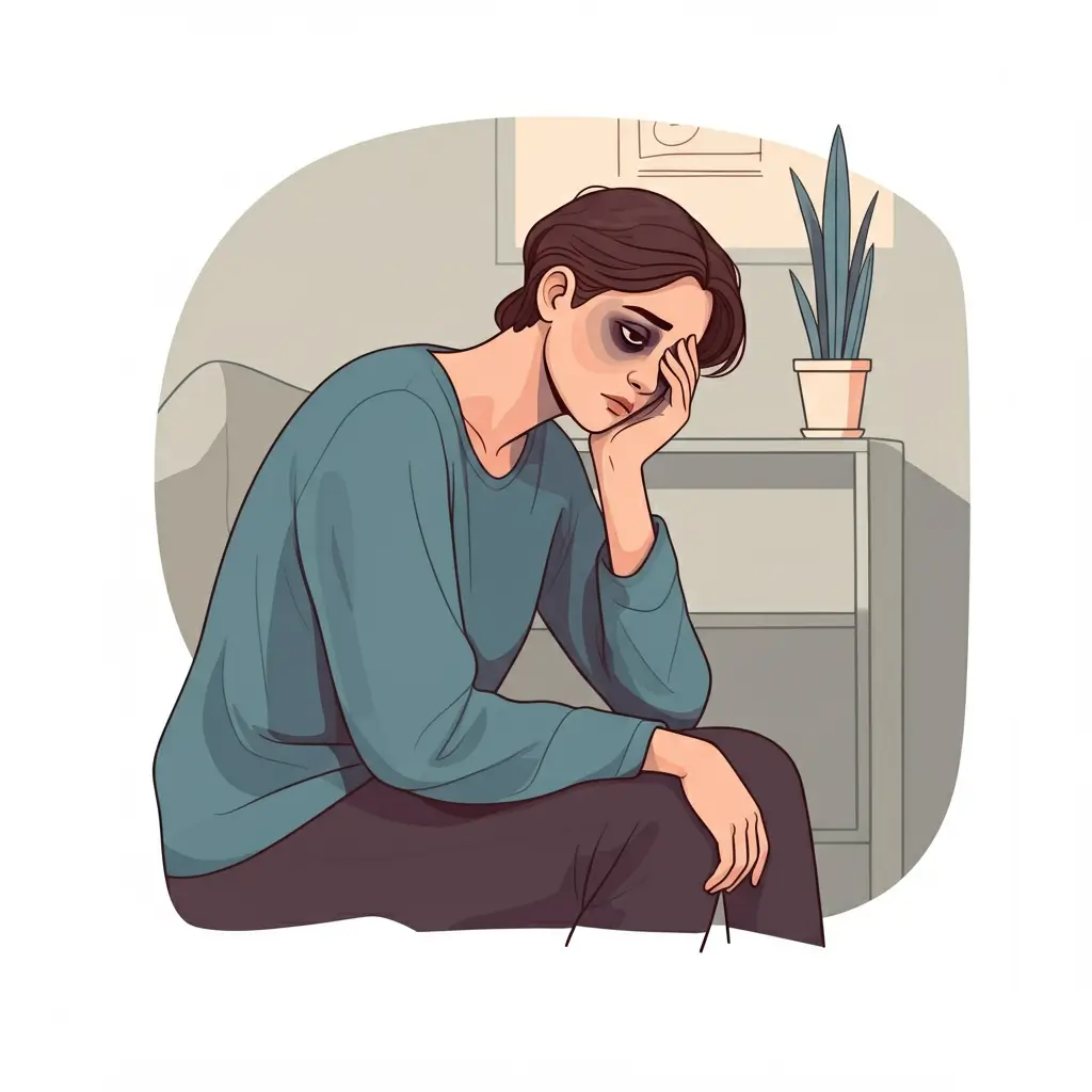 Overwhelming Fatigue Illustration