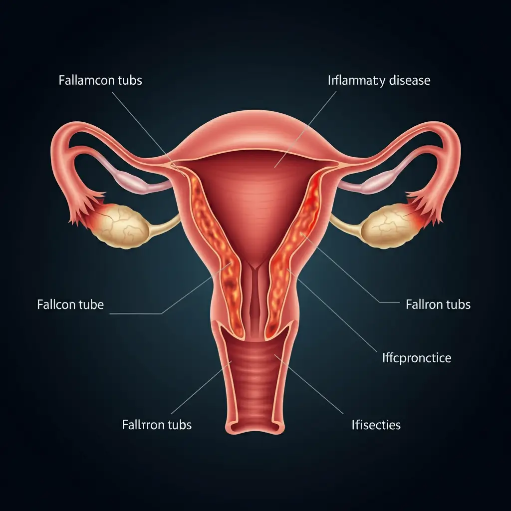 Pelvic Inflammatory Disease Illustration