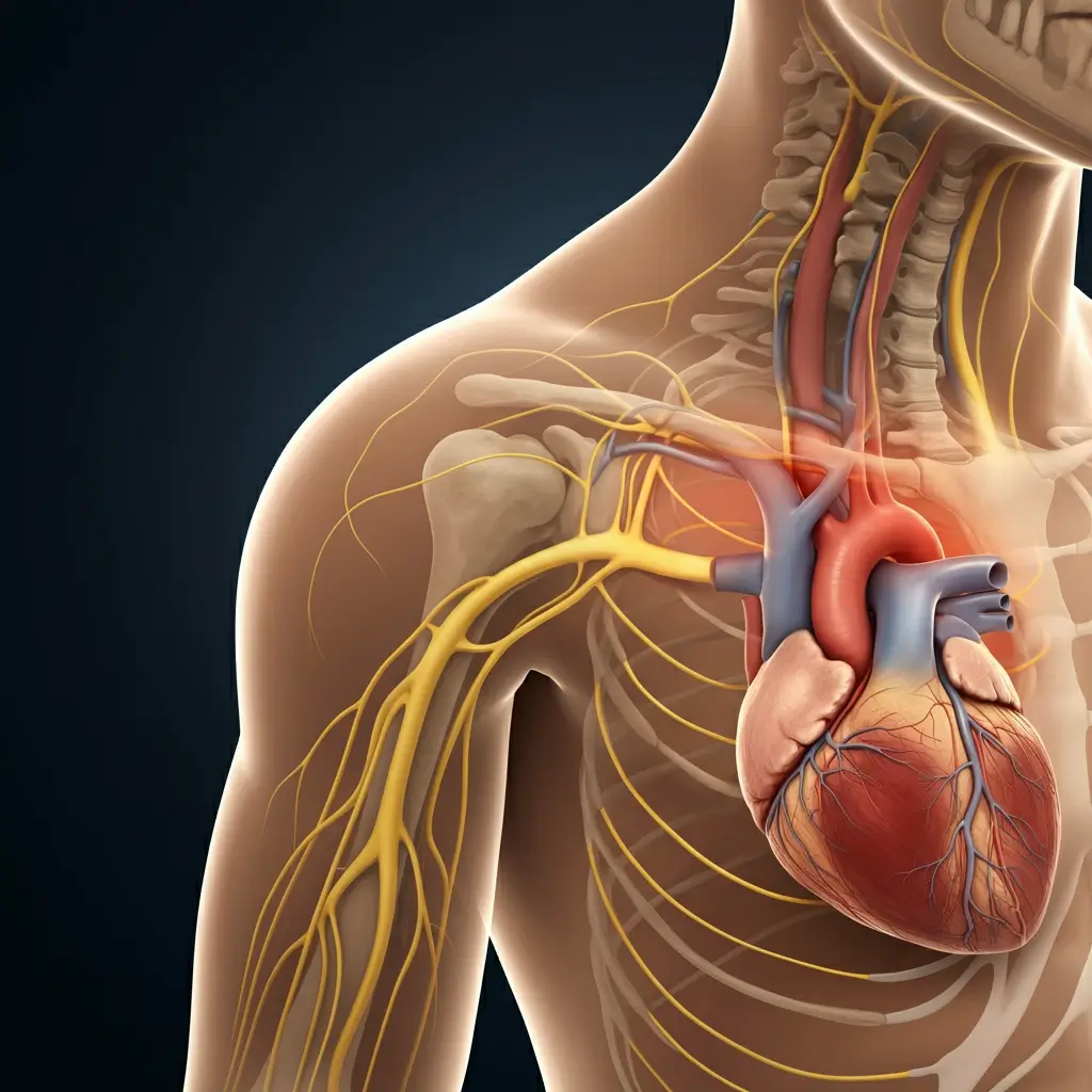 Referred Pain Illustration