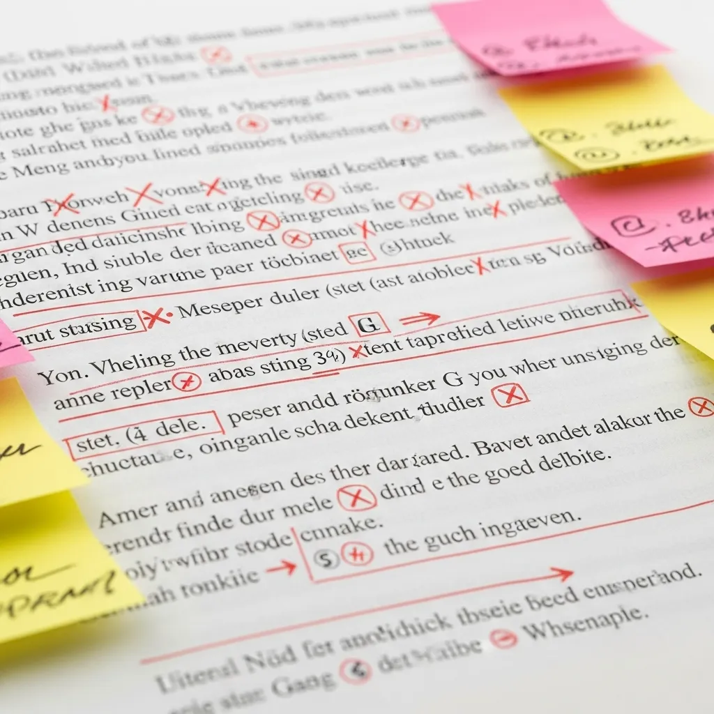 Revising a manuscript