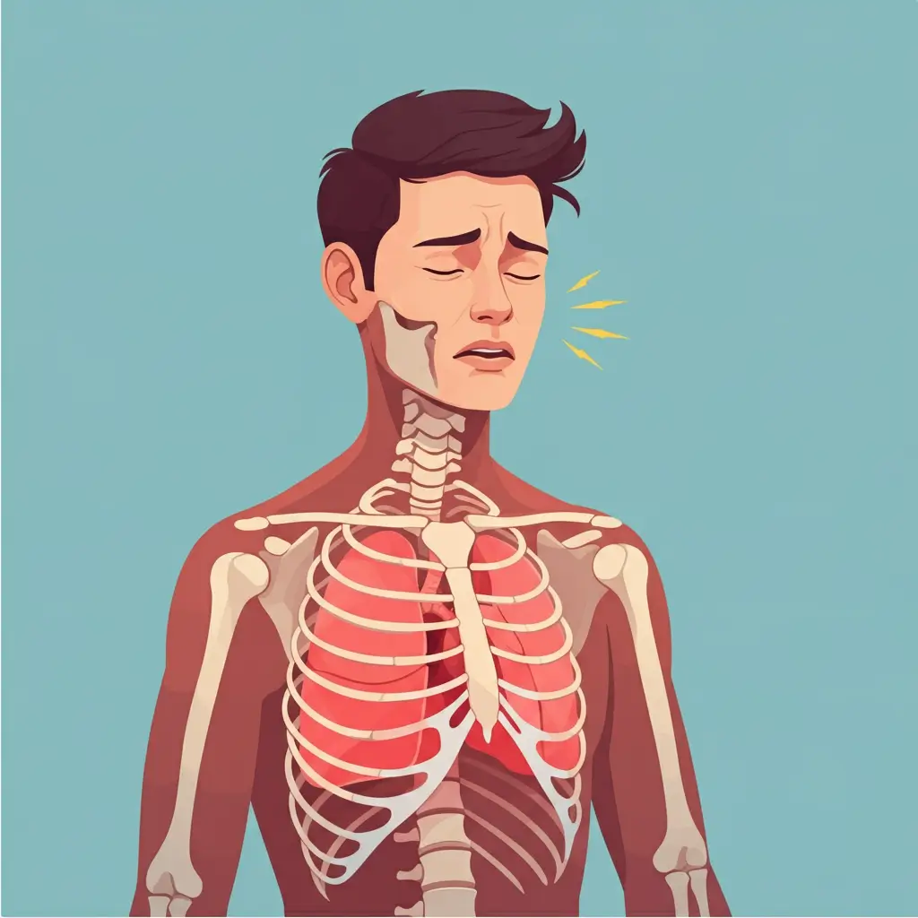 Shortness of Breath Illustration