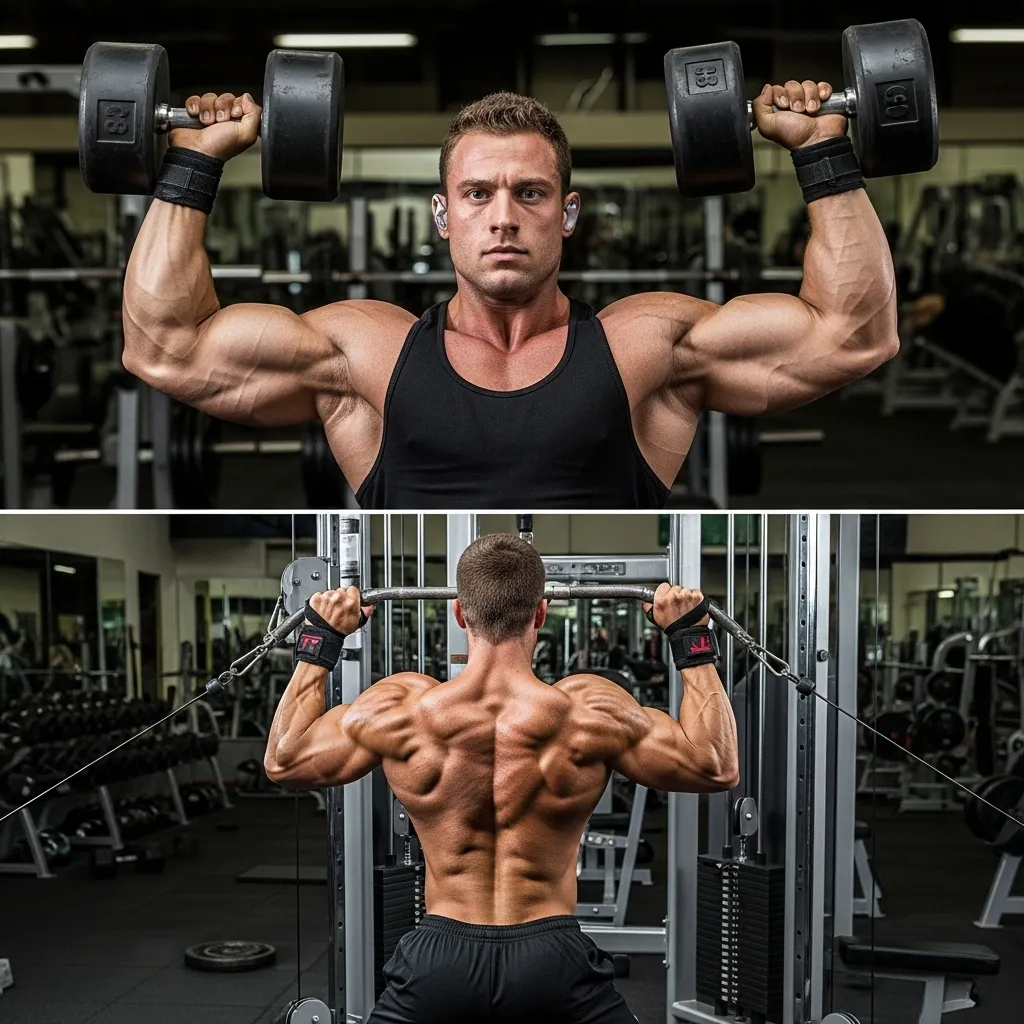 Shoulders and triceps workout