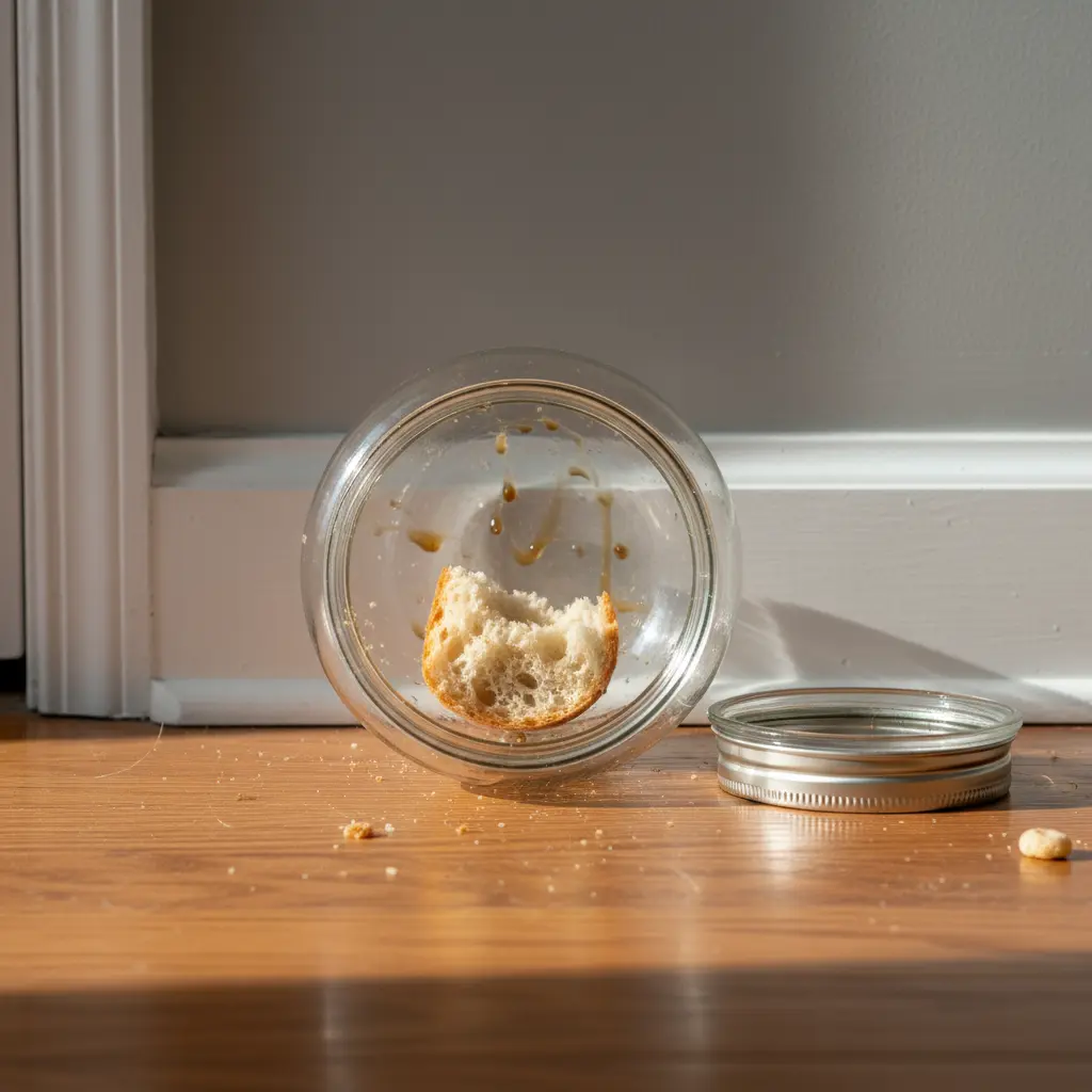 Silverfish trap jar