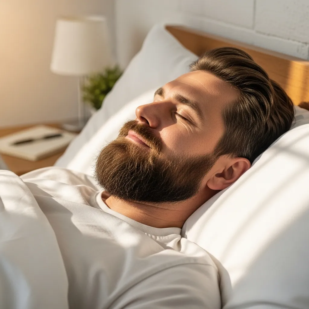 Sleep helps beard growth