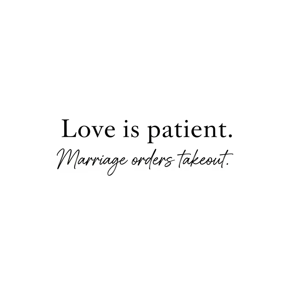 love and commitment joke