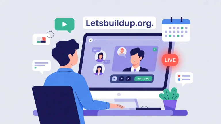 How to Join Live Webinars on LetsBuildUp.org