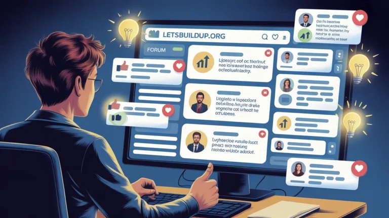 How to Share Your Expertise on LetsBuildUp.org Forums