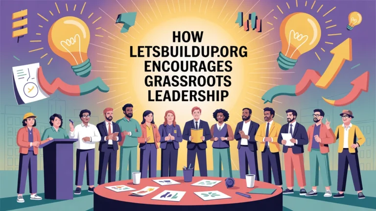 How LetsBuildUp.org Encourages Grassroots Leadership