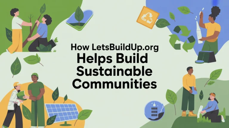 How LetsBuildUp.org Helps Build Sustainable Communities