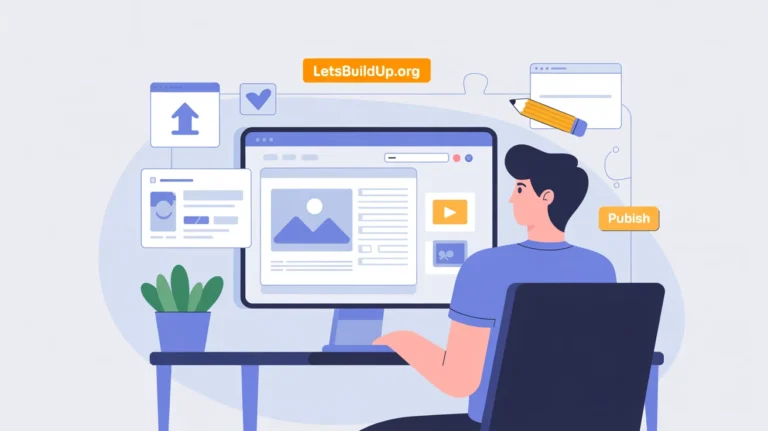 How to Upload and Edit Posts on LetsBuildUp.org