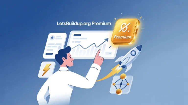 How LetsBuildUp.org Premium Helps You Grow Faster