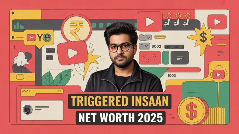 Nischay Malhan (aka Triggered Insaan) Net Worth — 10 November 2025