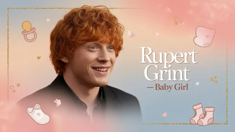 Harry Potter Star Rupert Grint Welcomes Baby Girl Goldie G. Grint