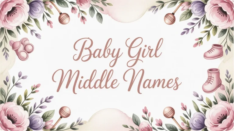 92 Unique Middle Names That Will Make Your Baby Girl Stand Out
