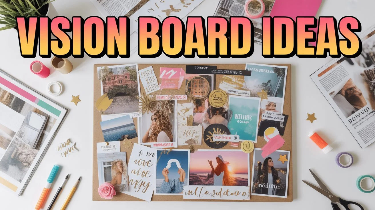 Vision Board Ideas: How to Create a Powerful Vision Board for Your Goals