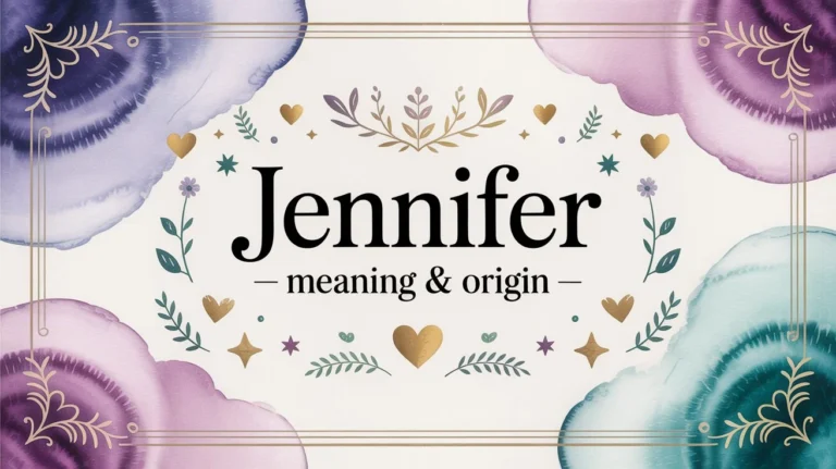 Jennifer Name Meaning: Origin, Popularity & Cute Nicknames