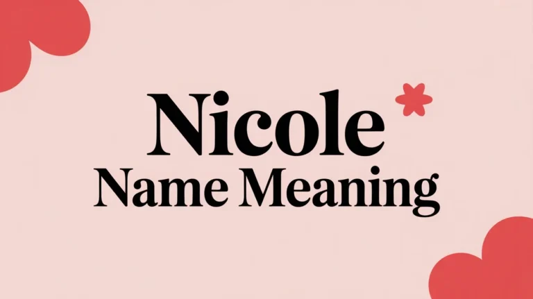 Nicole Name Meaning